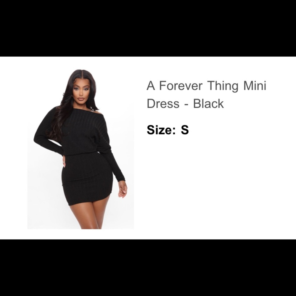 A Forever Thing Mini Dress - Fashion Nova